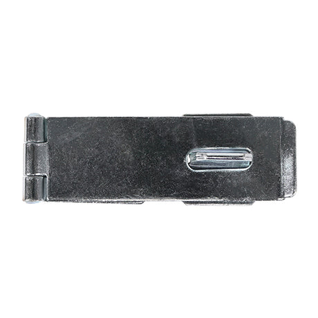 This is an image of Timco - Safety Pattern Hasp & Staple - Zinc 3" (1 Each Plain Bag) HS3ZB