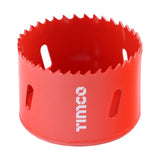This is an image of Timco - Holesaw - Variable Pitch 64mm (1 Each Clamshell) HS64