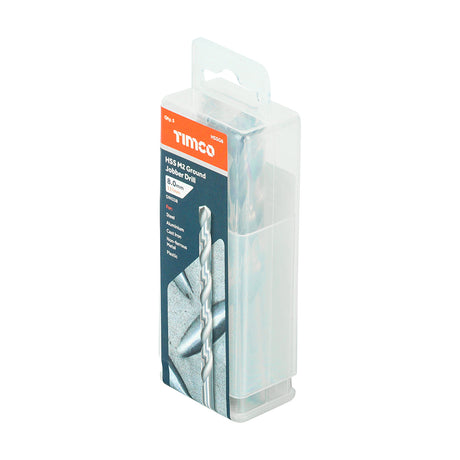 This is an image of Timco - Ground Jobber Drills - HSS M2 21/64" (5 Pieces Tube) HSIG2164