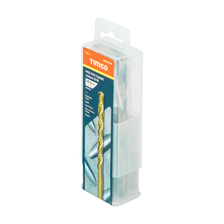 This is an image of Timco - Ground Jobber Drills - Cobalt M35 10.2mm (5 Pieces Tube) HSSCO102