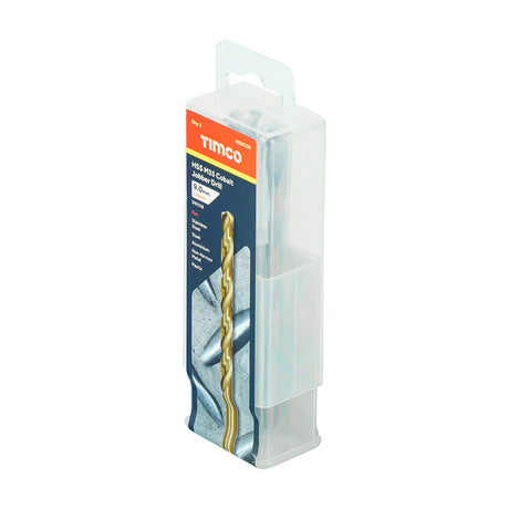 This is an image of Timco - Ground Jobber Drills - Cobalt M35 9.0mm (5 Pieces Tube) HSSCO9