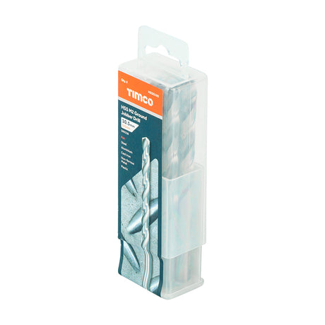 This is an image of Timco - Ground Jobber Drills - HSS M2 10.5mm (5 Pieces Tube) HSSG105