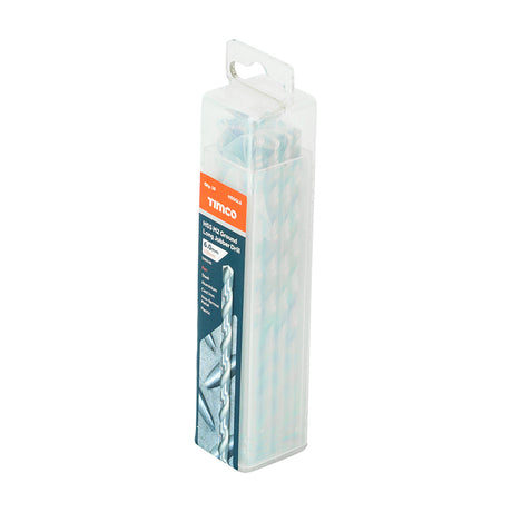 This is an image of Timco - Ground Long Jobber Drills - HSS M2 6.0mm (10 Pieces Tube) HSSGL6