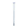 This is an image of Timco - Metal Construction Timber to Heavy Section Screws - Countersunk - Wing-Tip - Self-Drilling - Zinc 5.5 x 120mm - (100 PCS Box) HW120B