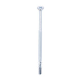 This is an image of Timco - Metal Construction Timber to Heavy Section Screws - Countersunk - Wing-Tip - Self-Drilling - Zinc 5.5 x 120mm - (100 PCS Box) HW120B