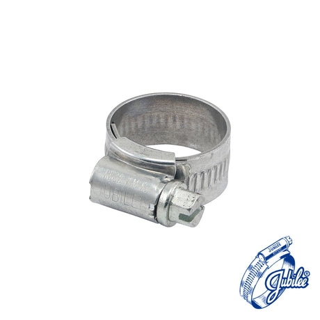 This is an image of Timco - Jubilee Clip Mild Steel - 0MS 16 - 22mm - (10 PCS Box) JUB0MS