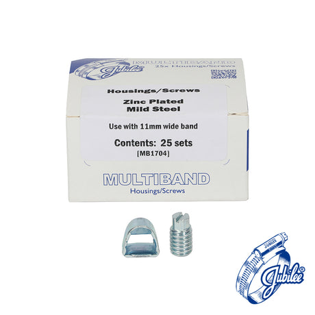 This is an image of Timco - Multiband Mild Steel Housing Screws - MB1704 11mm - (25 PCS Box) JUBMB1704