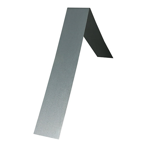 This is an image of Timco - Knee Rail Support Brackets - Galvanised 250 x 46mm KRS46
