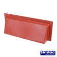 This is an image of Timco - Timloc External Cowl - Terraracotta - ABC93TE 255 x 95mm (1 Each Bag) LOCABC93TE