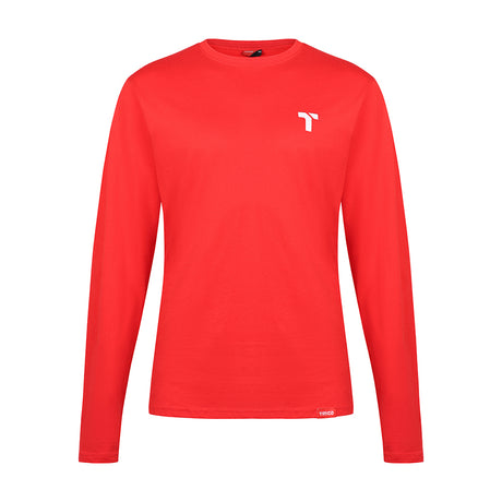 This is an image of Timco - Long Sleeve Trade T-Shirt Pack Medium (Grey/Red/Green) (3 Pieces Bag) LSTTMIXM