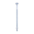 This is an image of Timco - Metal Construction Timber to Light Section Screws - Countersunk - Wing-Tip - Self-Drilling - Zinc 5.5 x 100mm - (100 PCS Box) LW100B
