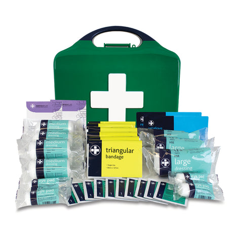 This is an image of Timco - Workplace First Aid Kit ÃƒÆ’Ã†â€™Ã‚Â¢Ã¢â€šÂ¬Ã…Â¡Ã‚Â¬Ã¢â‚¬Å¡Ã‚Â¬Ãƒâ€¦Ã¢â‚¬Å“ HSE Compliant Medium (1 Each Case) MED113