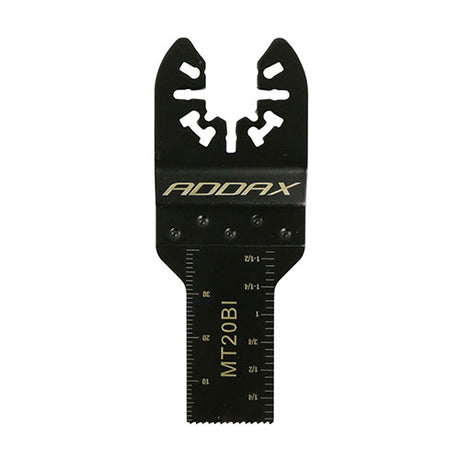 This is an image of Timco - Premium Multi-Tool Blade - Straight - For Wood/Metal 20mm (1 Each Blister Pack) MT20BI