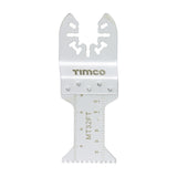 This is an image of Timco - Multi-Tool Blade - Straight Fine - For Wood 32mm (1 Each Blister Pack) MT32FT