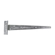 This is an image of Timco - Pair of Medium Tee Hinges - Hot Dipped Galvanised 18" (1 Pairs Plain Bag) MTH18GB