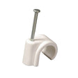This is an image of Timco - Pipe Clips - Nail In 22mm - (50 PCS Bag) NCW22