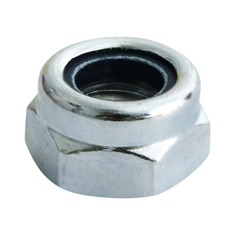 This is an image of Timco - Nylon Nuts - Type T - Zinc M6 - (11000 PCS Carton) NT6ZBULK