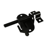 This is an image of Timco - Oval Padbolt - Black 4" (1 Each Plain Bag) OP4BB