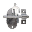 This is an image of Timco - Oval Padbolt - Hot Dipped Galvanised 4" (1 Each TIMbag) OP4GP