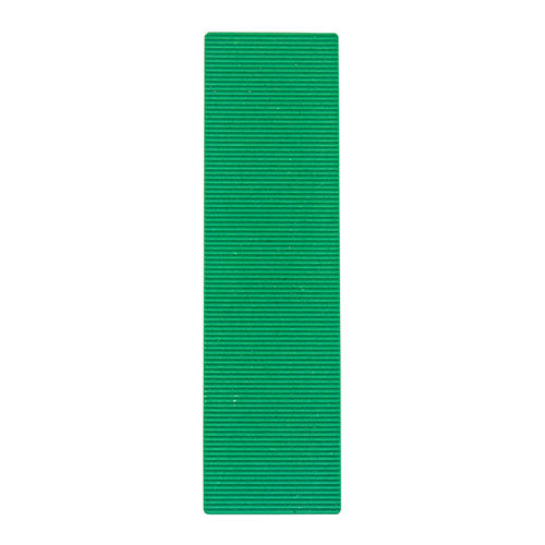 This is an image of Timco - Individual Packers - 28mm - 1.0mm - Green 100 x 28 x 1mm (200 Pieces Bag) P1GREEN