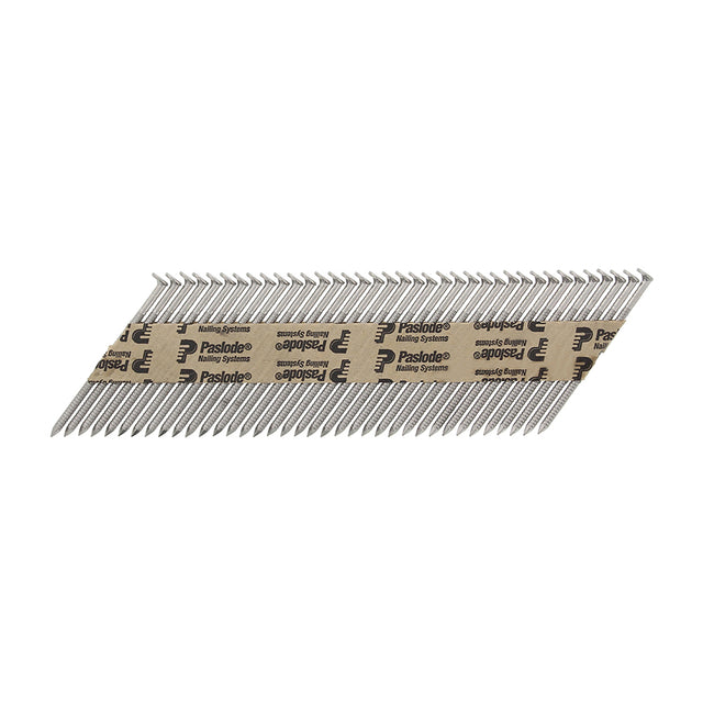 This is an image of Paslode IM360Ci Nails & Fuel Cells Retail Pack - Ring Shank - Stainless Steel - 140626 2.8 x 63mm/1CFC (1100 PCS Box) PAS140626
