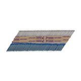 This is an image of Paslode IM360Ci Nails & Fuel Cells Trade Pack - Ring Shank - Galvanised + - 141075 2.8 x 51mm/3CFC (3300 PCS Box) PAS141075