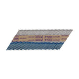This is an image of Paslode IM360Ci Nails & Fuel Cells Retail Pack - Ring Shank - Galvanised + - 141080 2.8 x 51mm/1CFC (1100 PCS Box) PAS141080