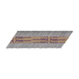 This is an image of Paslode IM350+ Nails & Fuel Cells Trade Pack - Ring Shank - Galvanised + - 141210 2.8 x 63mm/3CFC (3300 PCS Box) PAS141210