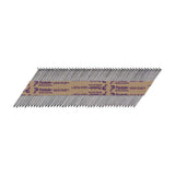 This is an image of Paslode IM350+ Nails & Fuel Cells Retail Pack - Ring Shank - Galvanised + - 141256 2.8 x 51mm/1CFC (1100 PCS Box) PAS141256