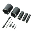 This is an image of Timco - Dry Diamond Core Drill Kit 5pcs (5 Pieces Case) PDCK5