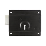 This is an image of Timco - Press Lock - Black 5" (1 Each Plain Bag) PL5BB