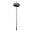 This is an image of Timco - Polymer Headed Nails - A4 Stainless Steel - Anthracite Grey 50mm (100 PCS Box) PN50AG