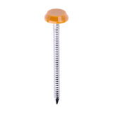 This is an image of Timco - Polymer Headed Nails - A4 Stainless Steel - Oak 50mm (100 PCS Box) PN50O