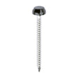 This is an image of Timco - Polymer Headed Pins - A4 Stainless Steel - Black 30mm (250 PCS Box) PP30BL
