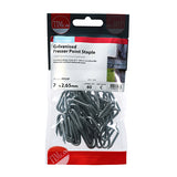 This is an image of Timco - Presser Point Staples - Galvanised 25 x 2.65mm (60 PCS TIMpac) PPS25P