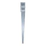 This is an image of Timco - Drive in Post Spike - Quick Fit - Hot Dipped Galvanised 100 x 600mm (1 Each Unit) PSQ100600G