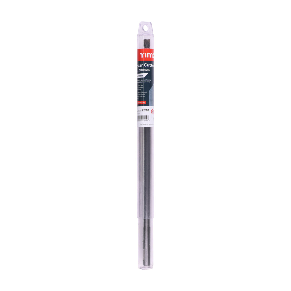This is an image of Timco - SDS Plus Rebar Cutter - One Piece 10 x 300 (1 Each Tube) RC10