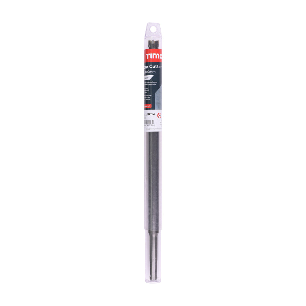 This is an image of Timco - SDS Plus Rebar Cutter - One Piece 14 x 300 (1 Each Tube) RC14