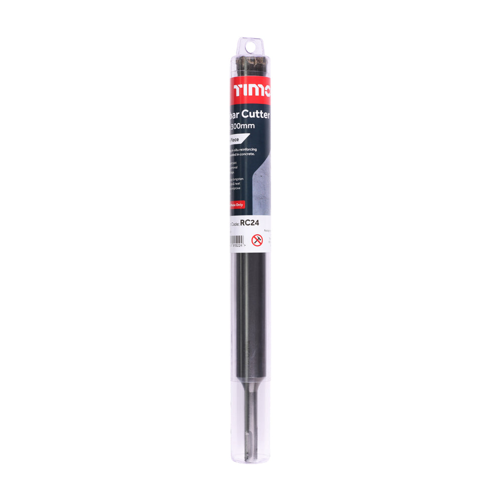 This is an image of Timco - SDS Plus Rebar Cutter - One Piece 24 x 300 (1 Each Tube) RC24