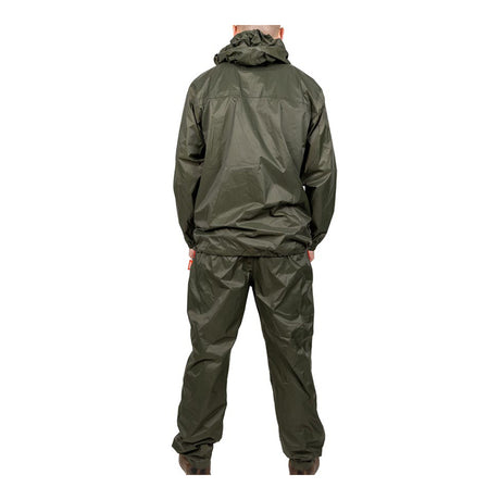 This is an image of Timco - Rain Jacket & Trousers - Green Large (1 Each Bag) RJT801GL