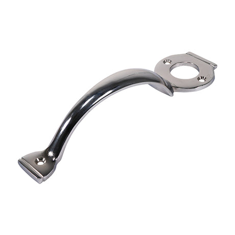 This is an image of Timco - Escutcheon Handle - Chrome 8" (1 Each Plain Bag) RLEH8CB
