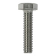 This is an image of Timco - Hex Set Screws - A2 Stainless Steel M12 x 30mm - (10 PCS Bag) S1230SSX