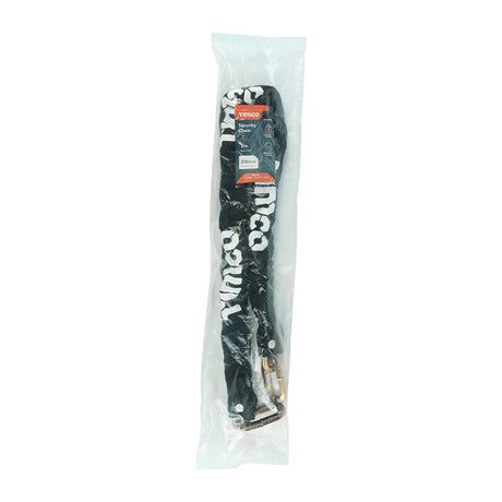 This is an image of Timco - Hex Steel Security Chain 8mm x 1m (1 Each Bag) SC1000