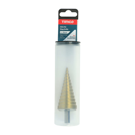 This is an image of Timco - Step Drill 4-39mm (1 Each Tube) SD439