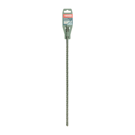 This is an image of Timco - SDS Plus Hammer Bit 10.0 x 450 (1 Each Clip) SDS10450