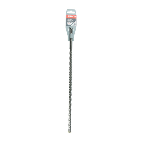 This is an image of Timco - SDS Plus Hammer Bit 14.0 x 450 (1 Each Clip) SDS14450
