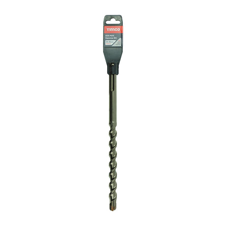 This is an image of Timco - SDS Max Hammer Bit 22 x 340 (1 Each Clip) SDSM22340