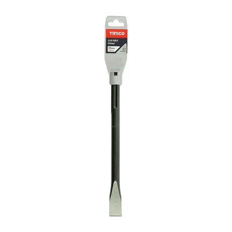 This is an image of Timco - SDS Max Steels - Chisel 25 x 280 (1 Each Clip) SDSMC280