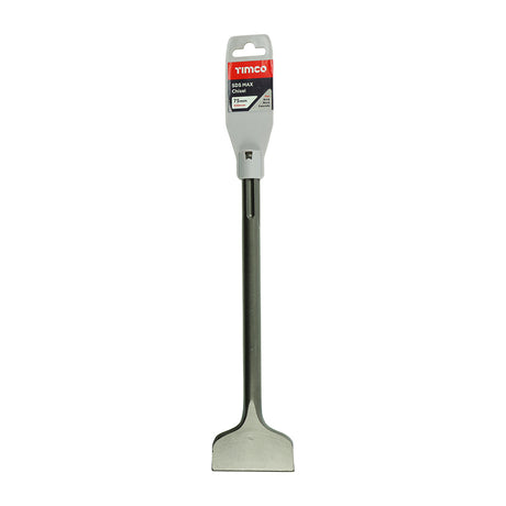 This is an image of Timco - SDS Max Steels - Extra Wide Chisel 75 x 300 (1 Each Clip) SDSMC30075