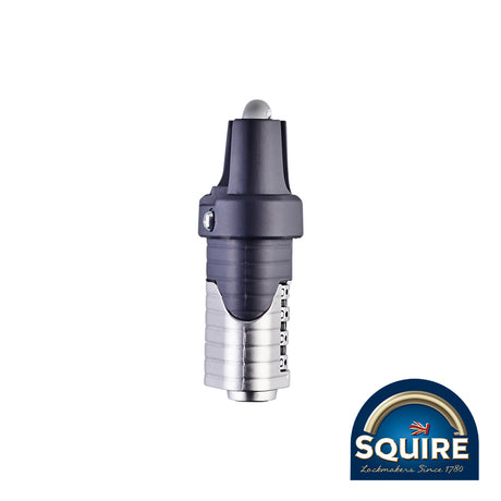 This is an image of Squire - Vulcan Combination Padlock - Boron Closed Shackle - VULCAN COMBI 40CS 40mm (1 Each Blister Pack) SQR701001